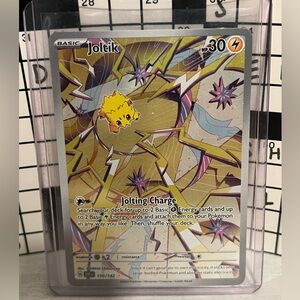 Joltik illustration rare Pokemon card